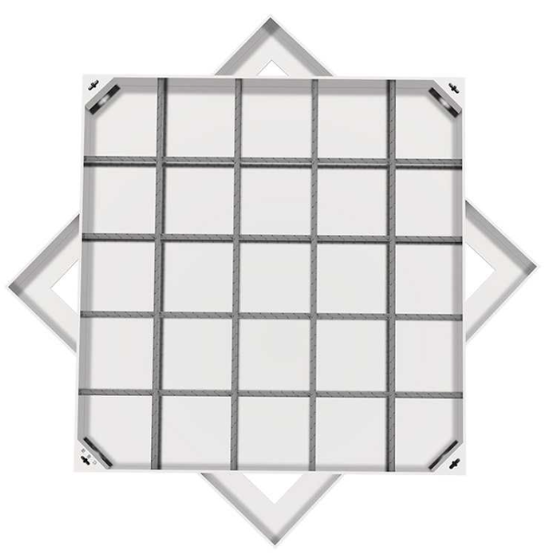 东山不锈钢方井展示